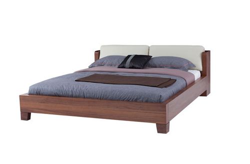 家具工厂直销批发 刚果沙比利原木床 实木床 现代简单舒适